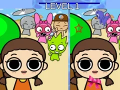 Laro Sprunki and Squid Game Difference online