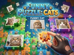 Laro Funny Puzzle: Cats online