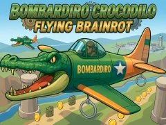 Laro Bombardiro Crocodilo Flying Brainrot online