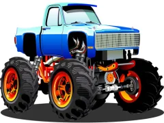 Laro Monster Truck Puzzle online