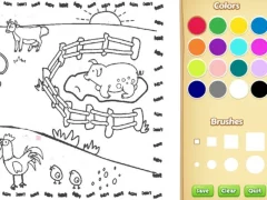 Laro Farming Coloring Book For Kids online