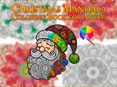 Laro Christmas Mandala Coloring Book for Adults online