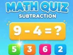 Laro Math Quiz - Subtraction online