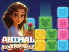 Laro Animal Block Pop Puzzle online