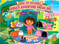 Laro Dora The explorer Dora's Adventure Dress Up online