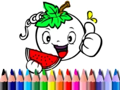 Laro Back To School: Vegy Coloring Book online