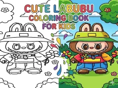 Laro Cute Labubu Coloring Book for Kids online