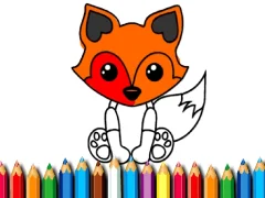 Laro Fox Coloring Book online