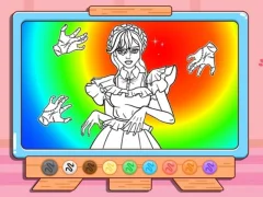 Laro Coloring Book: Wednesday Addams Dancing online