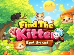 Laro Find the Kitten Spot the Cat online