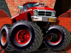 Laro Crazy Monster Trucks Puzzle online