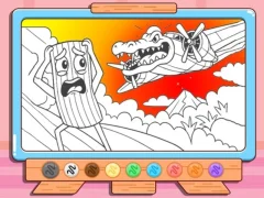 Laro Coloring Book: Bombardino Crocodilo online