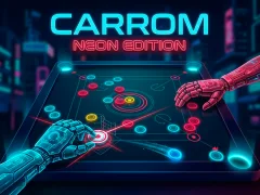 Laro Carrom Neon Edition online