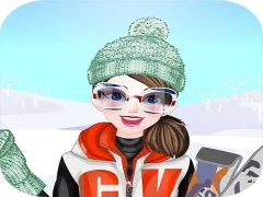 Laro Happy Ski Dressup online