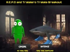 Laro R.E.P.O and Tralalero Tralala Breakout online