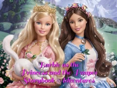 Laro Barbie as the Princess and the Pauper Storybook Adventures online