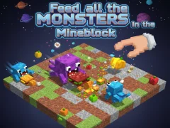 Laro Feed all the MONSTERS in the Mineblock online
