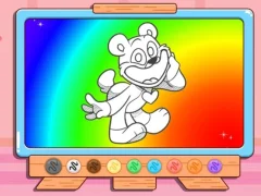Laro Coloring Book: Bobby BearHug online