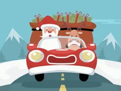 Laro Santa Giving Presents Jigsaw online