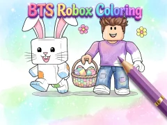 Laro BTS Roblox Coloring online