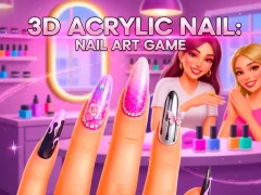 Laro 3D Acrylic Nail: Nail Art Game online