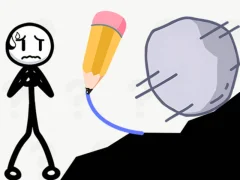 Laro Stickman Rescue Draw 2 Save online