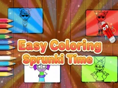 Laro Easy Coloring Sprunki Time online