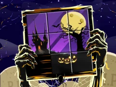 Laro Puzzle Slide Terror online