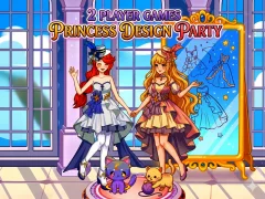 Laro 2 Player Games Princess Design Party online