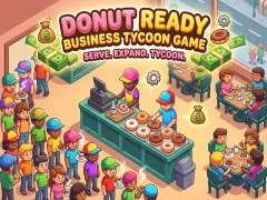 Laro Donut Ready Business Tycoon Game online