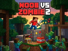 Laro Noob vs Zombie 2 online