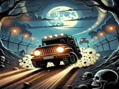 Laro Racing Car Destroying Zombie online