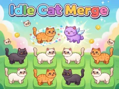 Laro Idlle Cat Merge online