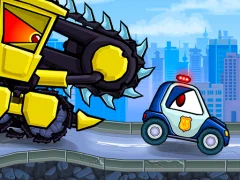 Laro Car Eats Car Evil Cars online