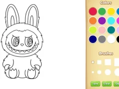 Laro Labubu Coloring Book online