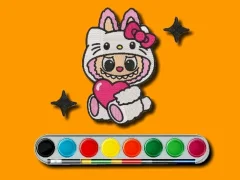 Laro Labubu Coloring Adventure online