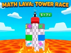 Laro Math Lava: Tower Race online