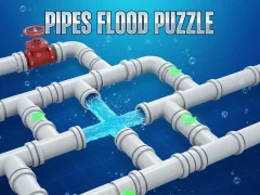 Laro Pipes Flood Puzzle online