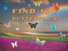 Laro Find 100 butterflies online