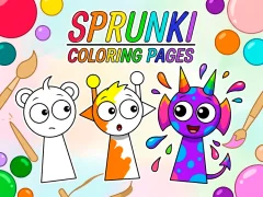 Laro Sprunki Coloring Pages online