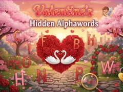 Laro Valentine's Hidden Alphawords online