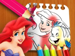Laro The Little Mermaid Coloring Book online