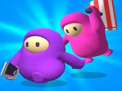 Laro Fall Heroes Fun Guys Run online