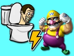 Laro Skibidi Toilet vs Wario online