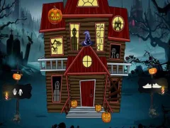 Laro Halloween Magic Lady Escape online