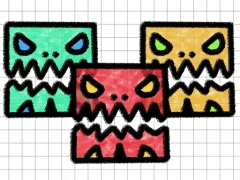 Laro Geometry Dash Paper Note online