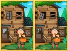 Laro Spot the differences halloween online