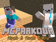 Laro MCParkour Noob & Noob Baby online