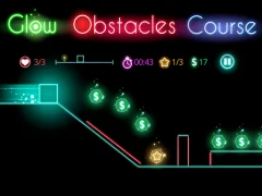Laro Glow obstacle course online