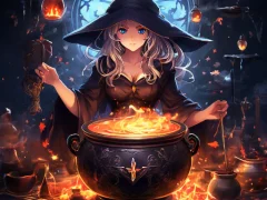 Laro Anime girls Witchcraft online
